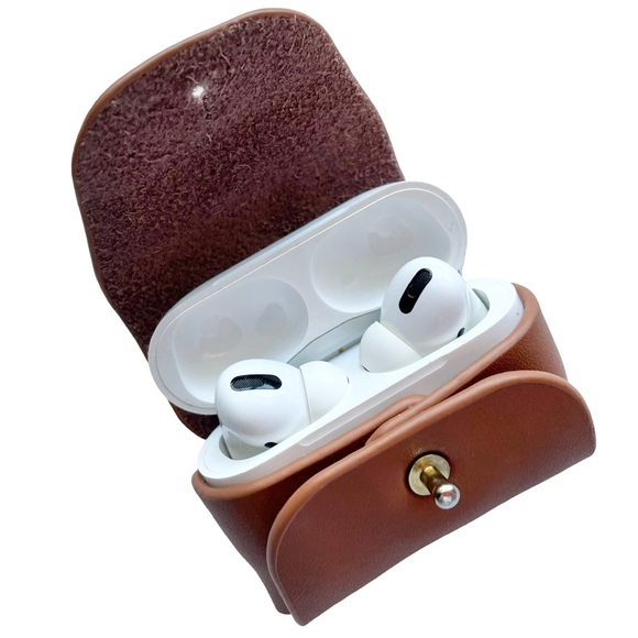 Genuine Leather AirPod PRO Case - Brown EUC - Picture 10 of 10